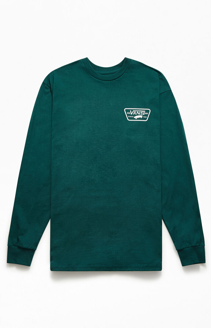 Green Full Patch Long Sleeve T-Shirt