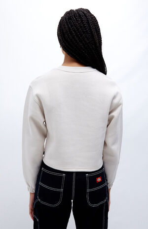 ComfyCush Cropped Crew Neck Sweatshirt image number 3