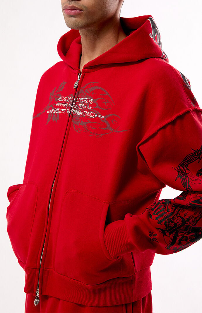 Civil Bloom & Conquer Zip Up Hoodie