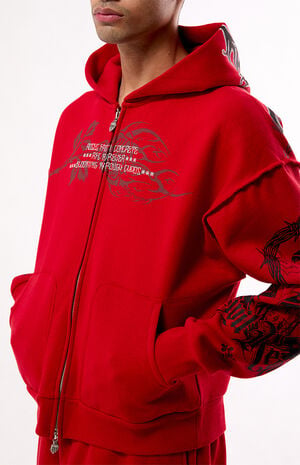 Bloom & Conquer Zip Up Hoodie image number 4