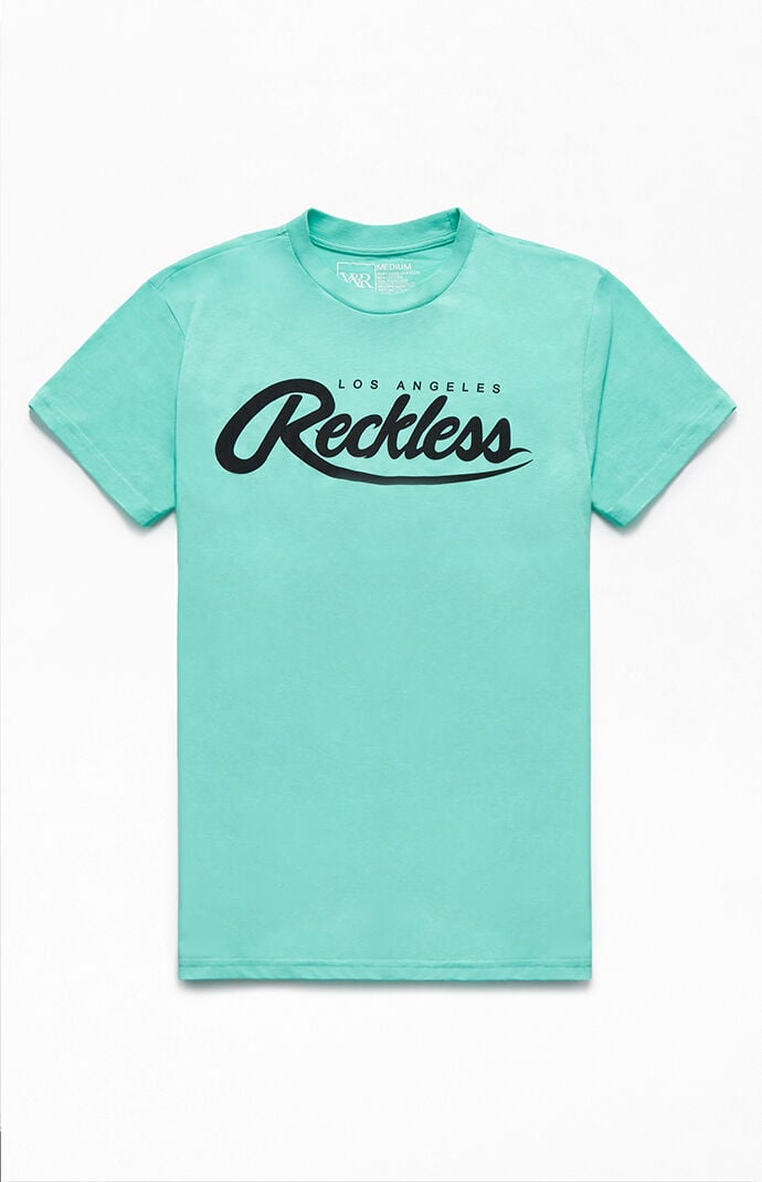 Young And Reckless Mint Big R Script T Shirt At Pacsun Com