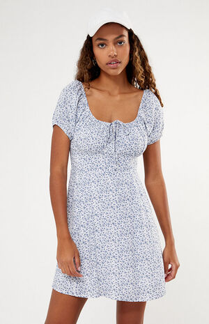 Tie Front Mini Dress image number 3