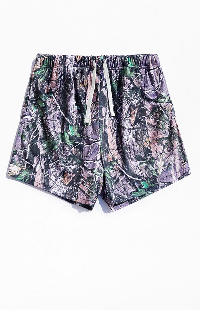 PacSun Camo Mesh Basketball Shorts PacSun