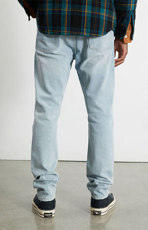 Eco Light Wash Slim Taper Rigid Jeans image number 4