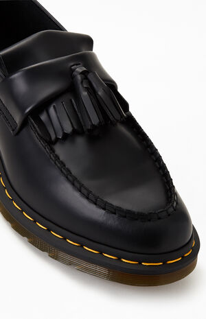 Dr Martens Adrian Yellow Stitch Leather Loafers | PacSun