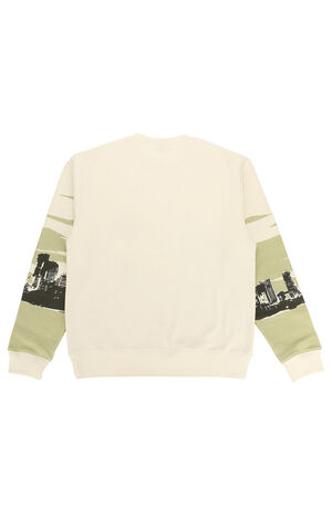 Godzilla Cityscape Crew Neck Sweatshirt image number 3