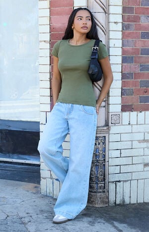 Olive Hailie Short Sleeve Top image number 4