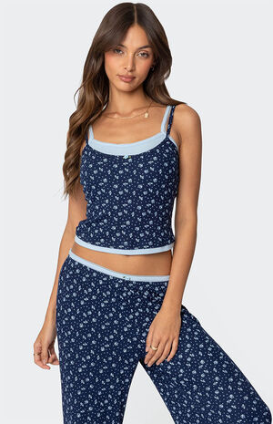 Flowerbed Layered Tank Top image number 1