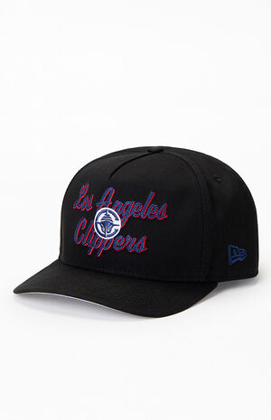 LA Clippers 9FIFTY Chainstitch Snapback Hat image number 2