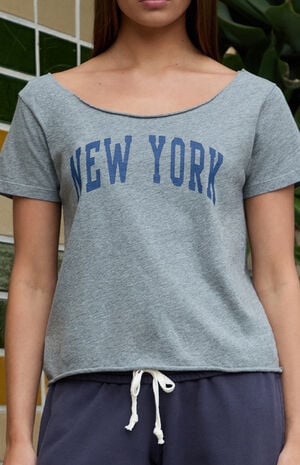 Robyn New York Off-The-Shoulder T-Shirt image number 2