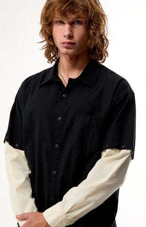 Black & White 2fer Long Sleeve Shirt image number 2