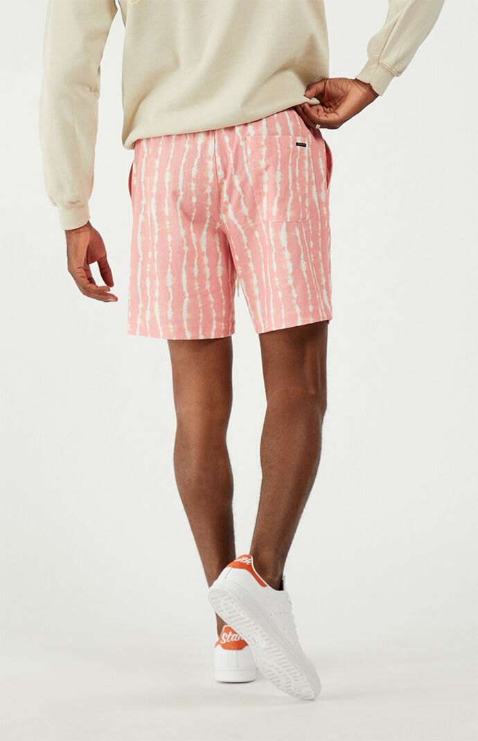 Striped Seersucker Volley Shorts