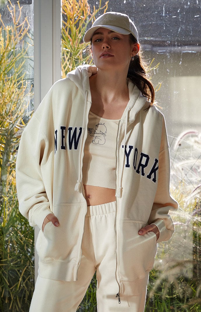 Pacsun zip hot sale up hoodies