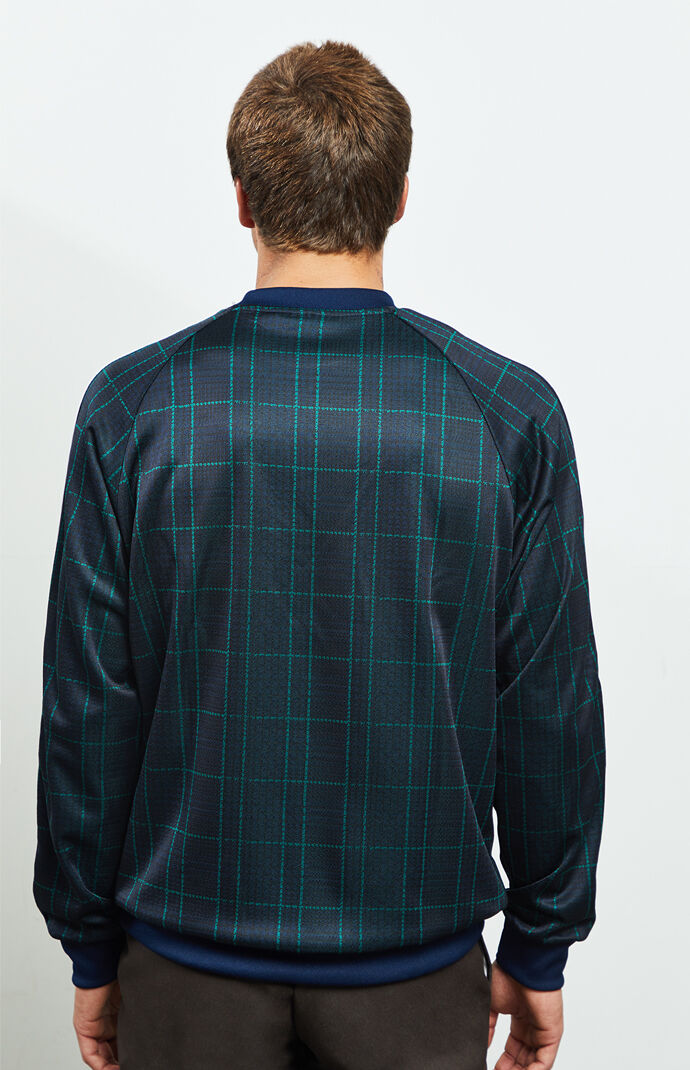 Tartan Crew Neck Sweatshirt