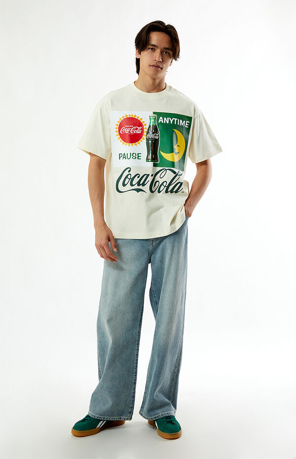 Coca-Cola Maglietta Uomo 'Pause And Refresh' – Stile Vintage Retro – Taglie Dalla S Alla XL - 3