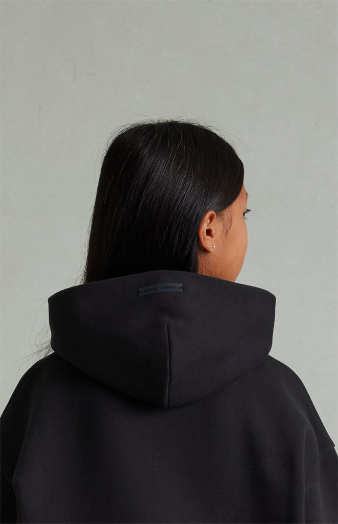 Fear of God ESSENTIALS Kids Vintage Black Classic Hoodie
