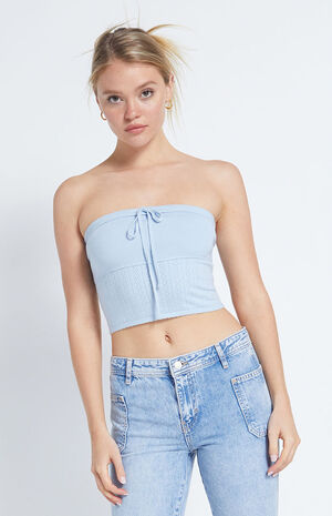 Emilie Pointelle Tube Top image number 1