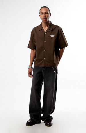 Groove Records Chainstitch Camp Shirt image number 5