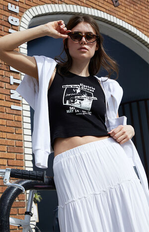 Black Electric Circus Tank Top image number 1