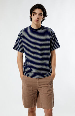 Compass Striped Texture T-Shirt image number 1