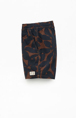 Floral Everyday Stretch Hybrid 5.5" Swim Trunks image number 3