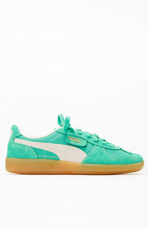 Women's Green Palermo Vintage Sneakers image number 1