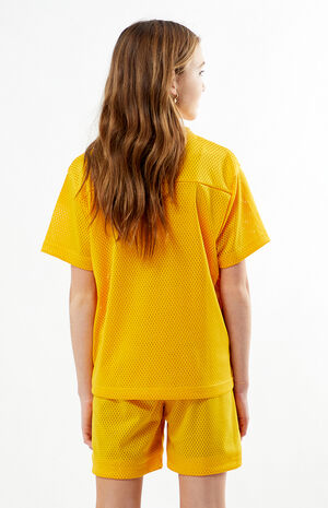 Club Pac Gold Mesh Soccer Shorts image number 8