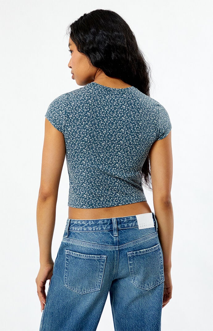 Est. PAC 1980 Treat Yourself Cropped T-Shirt