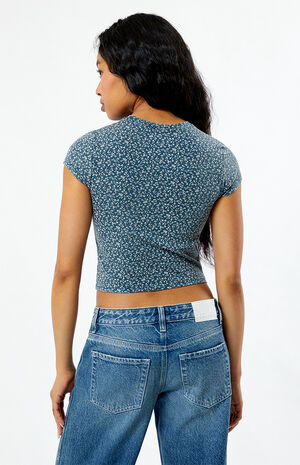 Treat Yourself Cropped T-Shirt image number 4