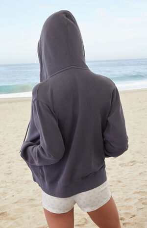 Navy Christy Full Zip Hoodie image number 3