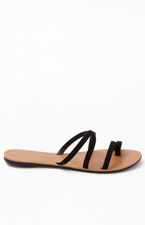 Toe Strap Slide Sandals image number 2