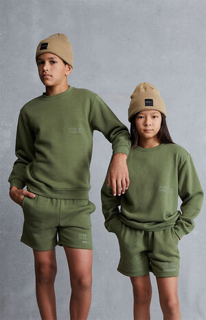 Kids Eco CRCA Crew Neck Sweatshirt image number 1