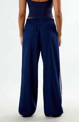 Solid Color Baggy Track Pants image number 4