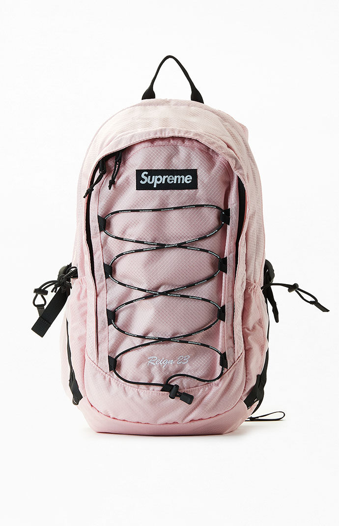 Pink 2025 supreme bookbag