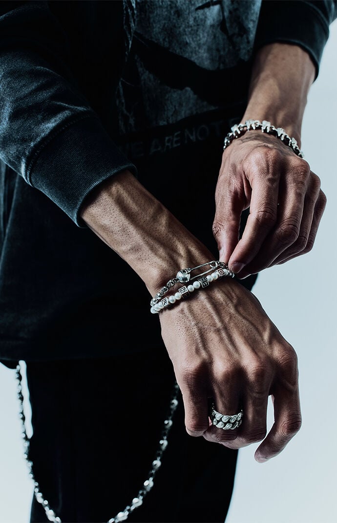 For Those Who Sin Sterling Silver Clothespin Bracelet