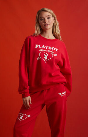 By PacSun Love Crew Neck Sweatshirt | PacSun