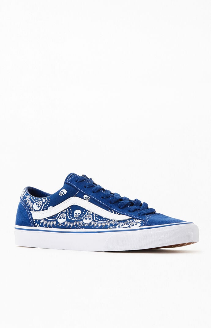 Blue & White UA Bandana 36 Shoes