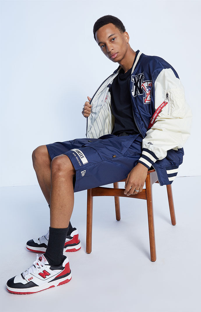 Yankees reversible jacket best sale