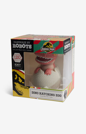Jurassic World Dino Hatching Egg 120 Knit Series Vinyl Figure image number 5
