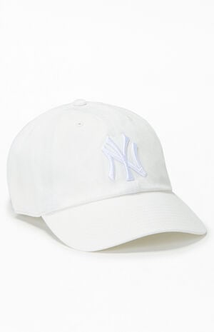 Cream NY Yankees Dad Hat