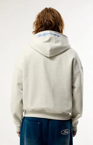 Motor Logo Zip Up Hoodie image number 4
