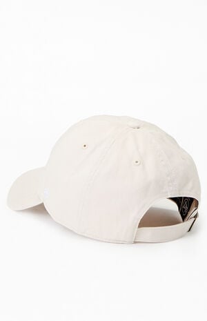 Cream LA Dodgers Dad Hat image number 3
