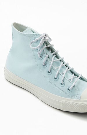 Aqua Chuck Taylor High Top Sneakers image number 6