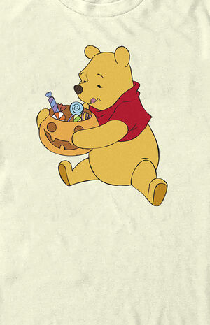Winnie The Pooh Halloween Candy T-Shirt image number 2