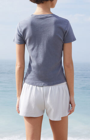 Blue Loreen Short Sleeve Top image number 4