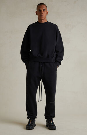 Jet Black Core Fleece Vintage Sweatpants image number 2