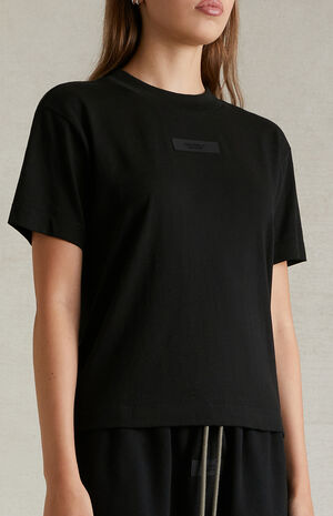 Women's Black T-Shirt image number 5
