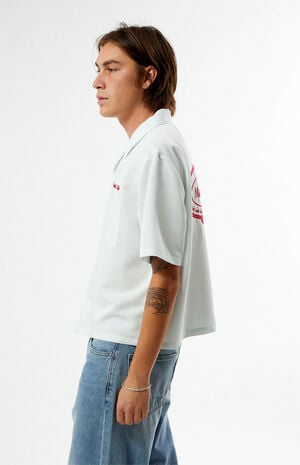Ribbon Woven Camp Shirt image number 3