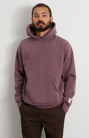 Purple Solid Hoodie image number 1
