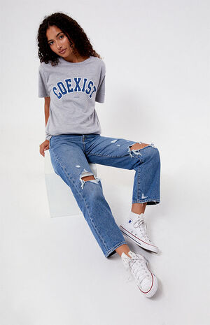 Coexist Crew Neck T-Shirt image number 4